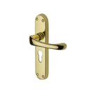 Heritage Brass Gloucester Door Handle on Plate
