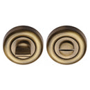 Heritage Brass Round Bathroom Turn & Release - V6720