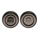 Heritage Brass Round Bathroom Turn & Release - V6720