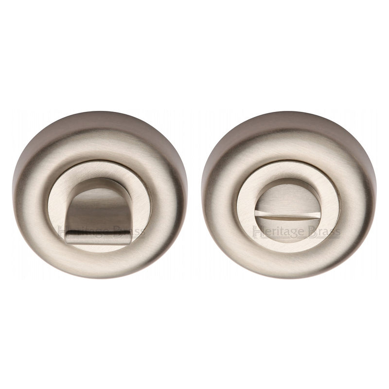 Heritage Brass Round Bathroom Turn & Release - V6720