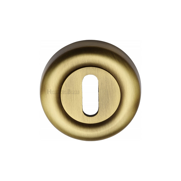 Heritage Brass Standard Key Escutcheon Round - V6722