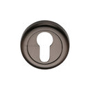 Heritage Brass Euro Profile Cylinder Escutcheon Round - V6724