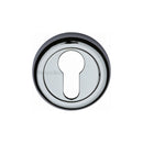 Heritage Brass Euro Profile Cylinder Escutcheon Round - V6724