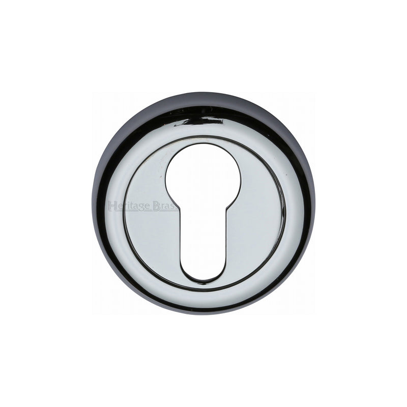 Heritage Brass Euro Profile Cylinder Escutcheon Round - V6724