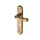 Heritage Brass Charlbury Door Handle on Plate