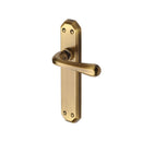 Heritage Brass Charlbury Door Handle on Plate