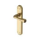 Heritage Brass Charlbury Door Handle on Plate