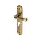 Heritage Brass Charlbury Door Handle on Plate