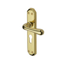 Heritage Brass Charlbury Door Handle on Plate