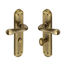 Heritage Brass Charlbury Door Handle on Plate