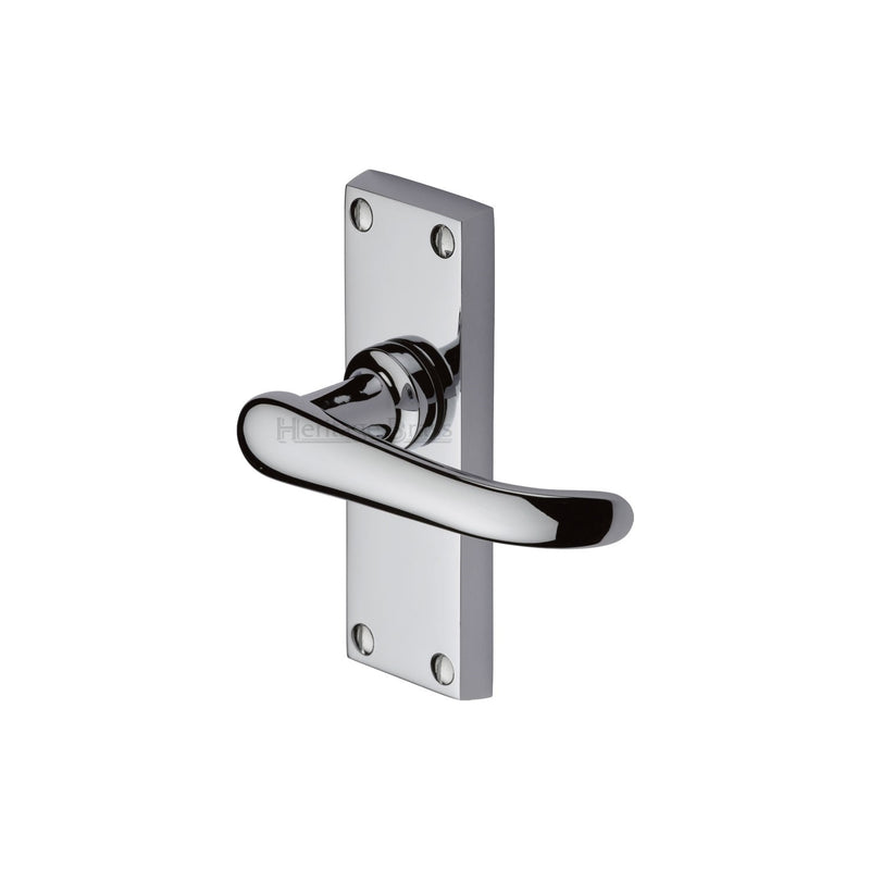 Heritage Brass Windsor Short Door Handle on Plate