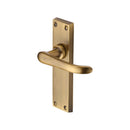 Heritage Brass Windsor Door Handle on Plate