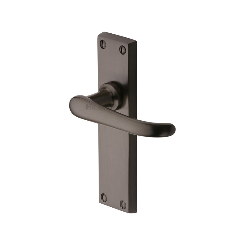 Heritage Brass Windsor Door Handle on Plate
