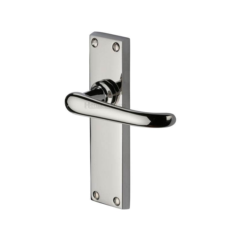Heritage Brass Windsor Door Handle on Plate