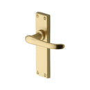Heritage Brass Windsor Door Handle on Plate
