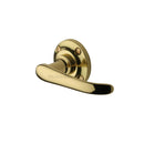 Heritage Brass Windsor Door Handle on Round Rose