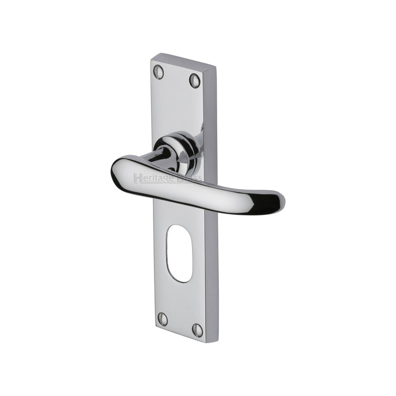 Heritage Brass Windsor Door Handle on Plate