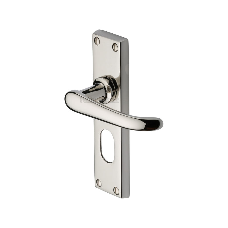 Heritage Brass Windsor Door Handle on Plate