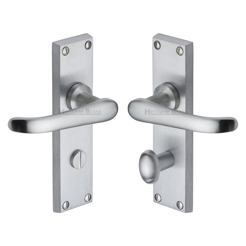 Heritage Brass Windsor Door Handle on Plate
