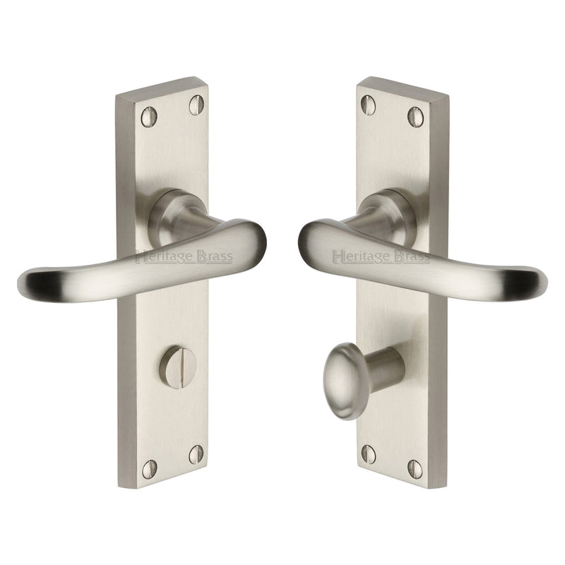 Heritage Brass Windsor Door Handle on Plate