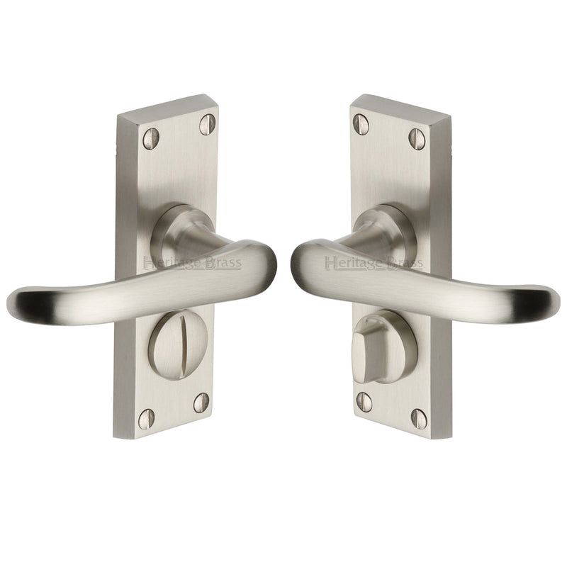 Heritage Brass Windsor Short Door Handle on Plate