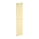 Heritage Brass Flat Fingerplate