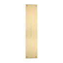 Heritage Brass Flat Fingerplate