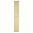 Heritage Brass Flat Fingerplate