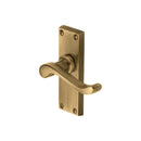 Heritage Brass Bedford Short Door Handle on Plate