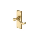 Heritage Brass Bedford Short Door Handle on Plate