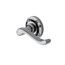 Heritage Brass Bedford Door Handle on Round Rose