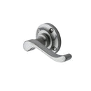Heritage Brass Bedford Door Handle on Round Rose
