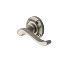 Heritage Brass Bedford Door Handle on Round Rose