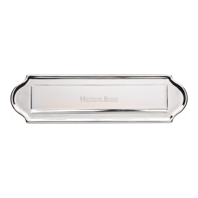 Heritage Brass Gravity Letterplate Curved