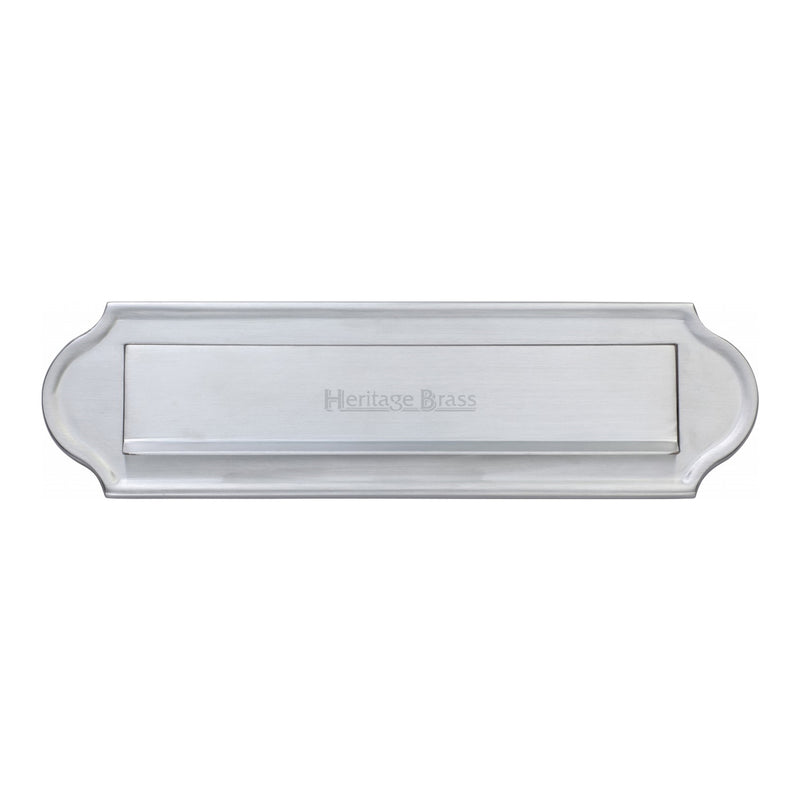 Heritage Brass Gravity Letterplate Curved