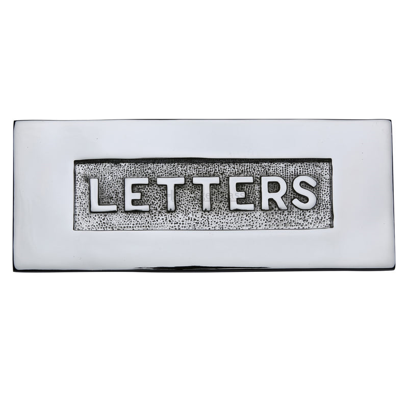 Heritage Brass Embossed Letterplate