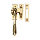 Heritage Brass Lockable Mortice & Hook Plate Reeded Casement Fastener
