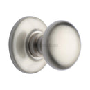 Heritage Brass Round Center Door Knob - V901