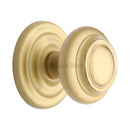 Heritage Brass Stepped Round Centre Door Knob