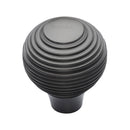 Heritage Brass Reeded Cabinet Knob