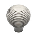 Heritage Brass Reeded Cabinet Knob