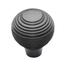 Heritage Brass Reeded Cabinet Knob