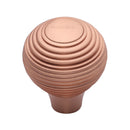 Heritage Brass Reeded Cabinet Knob