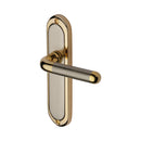 Heritage Brass Vienna Door Handle on Plate