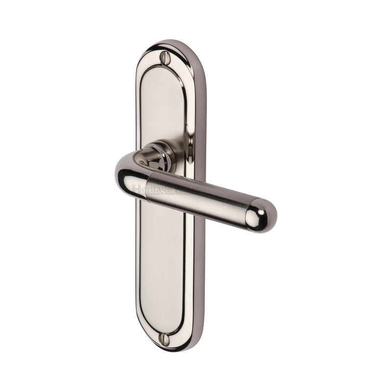 Heritage Brass Vienna Door Handle on Plate