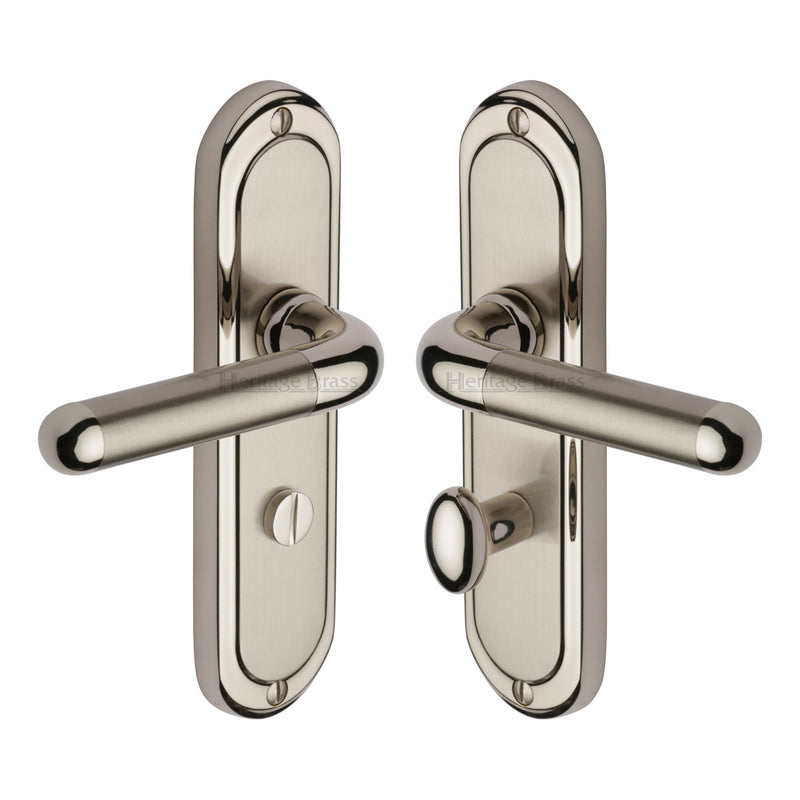 Heritage Brass Vienna Door Handle on Plate