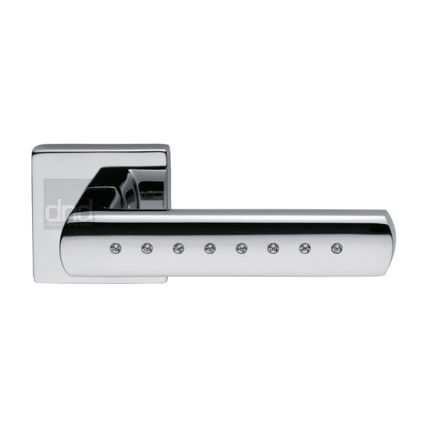 dnd Vita Door Handle on Square Rose