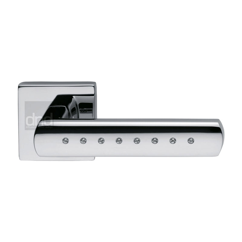 dnd Vita Door Handle on Square Rose