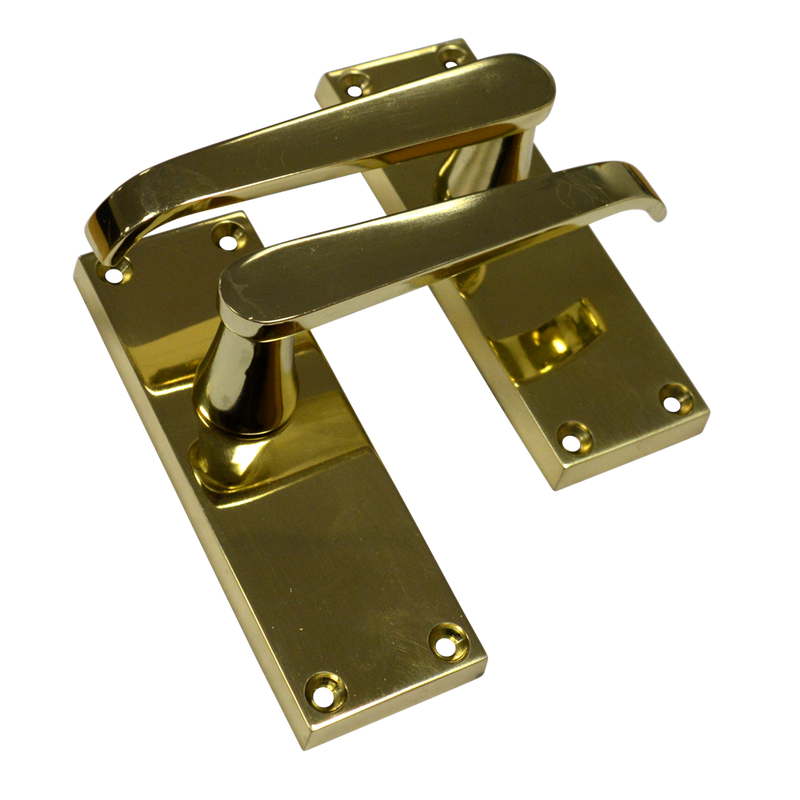 ASEC Vital Victorian Plate Mounted Straight Lever Furniture