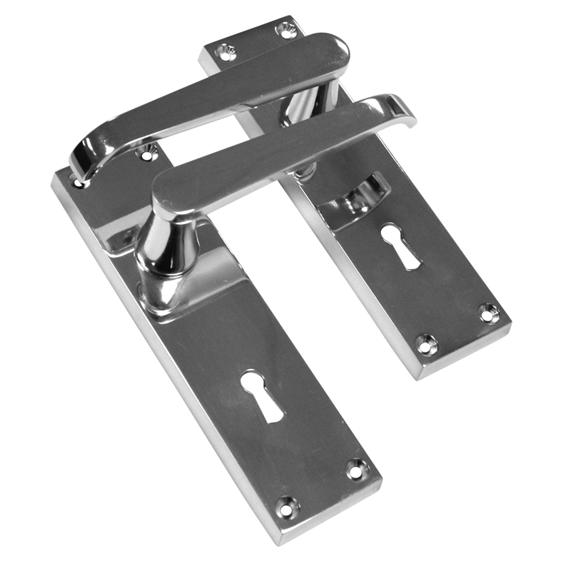 ASEC Vital Victorian Plate Mounted Straight Lever Furniture